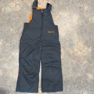 Arctix Black and Orange Winter Bibs
